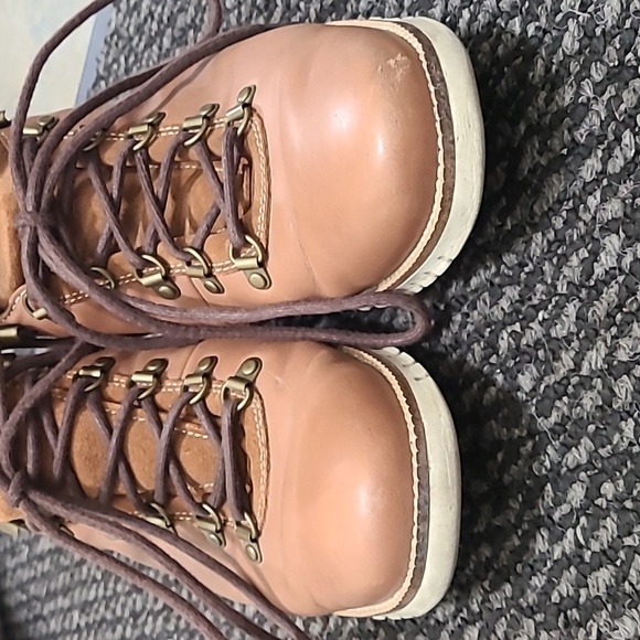 COLE HAAN MENS ZEROGRAND WATER-RESIST HIKER BOOT WOODBURY IVORY STYLE C25555 - Picture 10 of 16